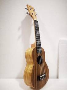 21" Soprano Ukulele | Zebra Wood
