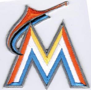 MLB Miami Marlins Major League Baseball Patch