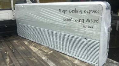 Aircond terpakai Ceiling exposed 2hp-5hp