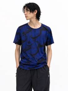 GU Japan Y2K Abstract Graphic Tech Sportswear
