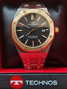 Technos 'Royal Oak' 2 Tone Quartz