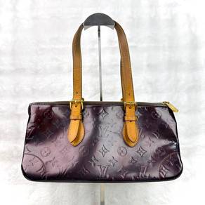 LV Amarante Monogram Vernis Rosewood Avenue Bag