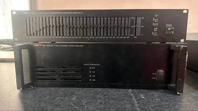 InterM EQ-2131 Equalizer & PA-9312 Amp