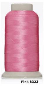 Pink 8323 Embroidery Machine Thread Benang Sulam