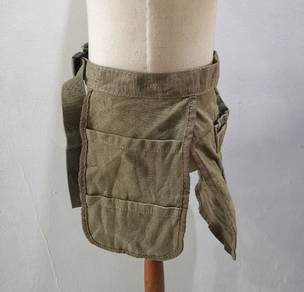 Canvas Tool Belt Pouch Bag Adjustable Utility Half