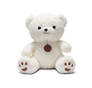 32cm Kawaii Snowy Teddy Bear Plush Toy