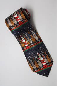 Christmas Santa Claus Xmas #15 Reindeer DB NeckTie