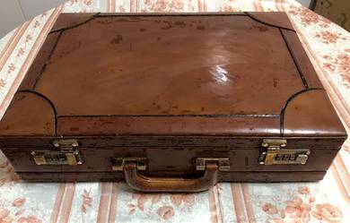 Vintage Leather Briefcase