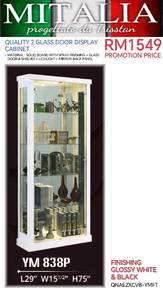Quality Modern Design Glass Door Display Cabinet 