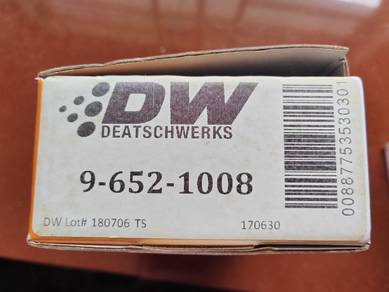 Deatschwerks

New fuel injector! fuel pump! 