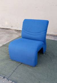 YE06A Kerusi Tamu Visitor Sofa Lounge Chair Blue