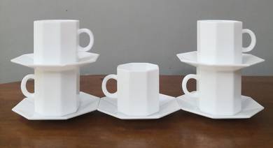 Arcopal White cup saucer 5