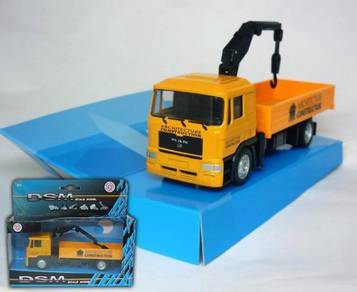 MAN Truck w Front Loader cranes diecast model