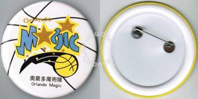 NBA Basketball Orlando Magic Button Badge 58mm