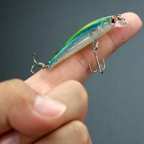 IKAN SELUANG MINI SINKING MINNOW 5cm/3g