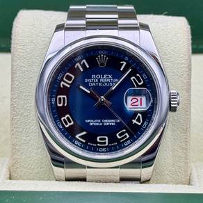 Rolex Datejust 36 Blue Black Tuxedo 116200