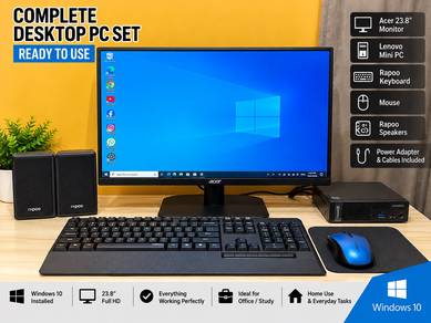 Complete Desktop PC Set