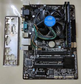 Gigabyte  GA-H81M-S2PV i5-4590s ddr3 8gb