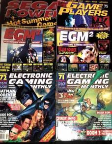 6 GAMES PS SEGA NINTENDO Magazine