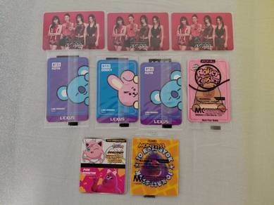 BT21 Lexus Card Aespa Shin Ramyun Card Jack n Jill