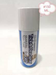 FIDO Cat Tick Flea Spray 150ml Kucing Kutu Treat