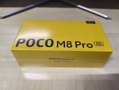 (New Sealed) Xiaomi Poco M8 Pro 5G 8/256GB Silver