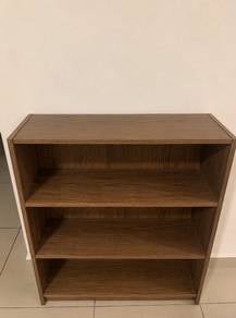 Wooden Storage Shelf / Book Cabinet - Like New