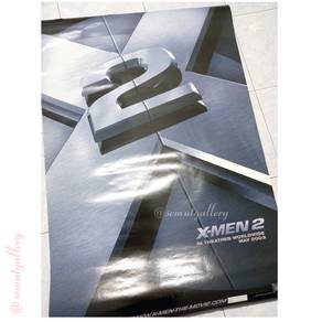 [Used] Official X-Men 2 Double Sided Movie Poster