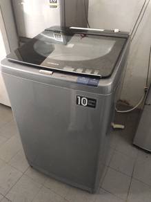mesin basuh secondhand jenama hitachi 13kg