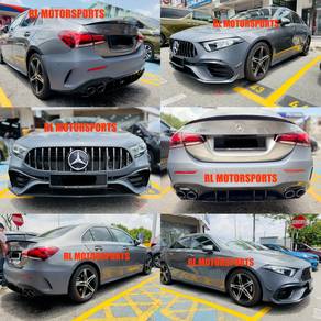 W177 V177 AMG bodykit skirt diffuser spoiler skirt