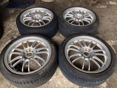 Wheels Rays Eng. VR RE30 114.3x5 18" Ori Japan