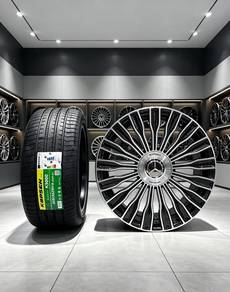 Mercedes W212 W213 W214 19" Rim   Tayar Baru R466