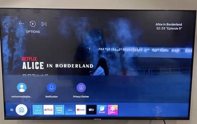 Samsung smart tv 50inch 4k Crystal UHD 2021
