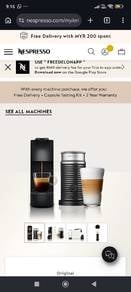 Essenza Mini C30 Grey+Aeroccino3 Milk Frothe