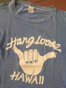 T-shirt Hawaii Hang Loose vintage 70s levis nike