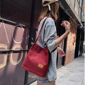 Ladies Women Shopper Bag Shoulder Bag Canvas