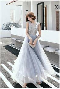 Grey wedding evening prom dress gown RBP1321