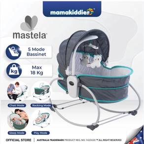 Mamakiddies Mastela 5-Mode Bassinet Rocker Chair P
