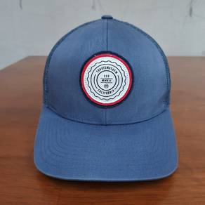 Travis Mathew Golf Trucker Snapback Cap Blue