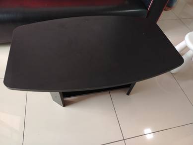 Black Rectangle Coffee Table TD431
