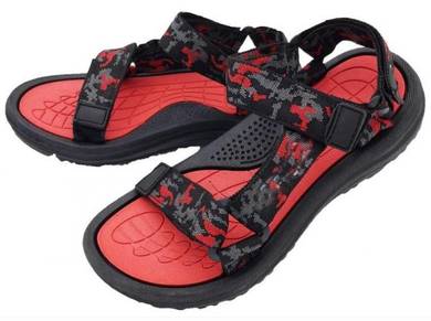 2068 RED SANDAL VELCRO SPORTY SLiPPER SHOES 🔥