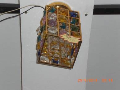 Ceilling crsystal lamp