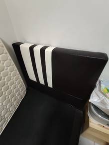 Single Bed Frame with Headboard