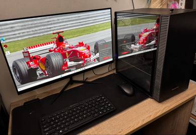 Set Desktop i5 Gtx1650 24 inci IPS Monitor