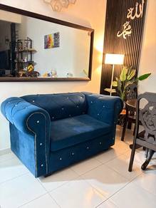 SOFA 2 SEATER Biru baldu