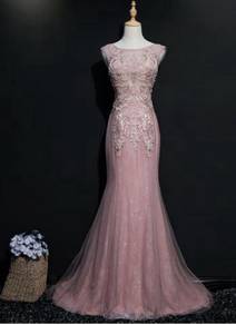 Pink wedding bridal prom dress gown RB0428