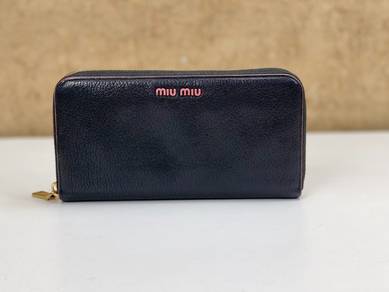 Miu Miu 5ML506 Zip Around Long Wallet