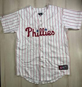 Majestic MLB Philadelphia Phillies Jersey #DL Used