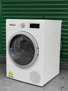 Bosch 8kg heat pump clothes dryer pengering baju
