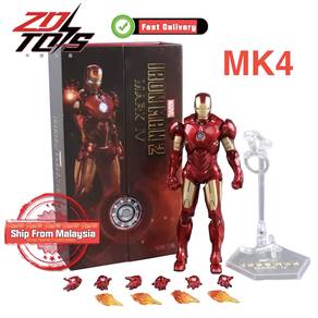 ZD Toys Original Iron Man MK4 Marvel legends Actio